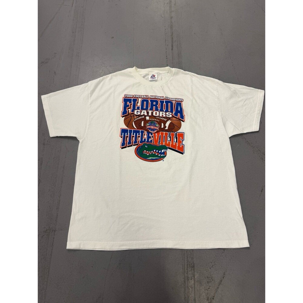 Vintage Florida Gators 2008 College Football Champions Men’s Graphic Tee Sz XXL